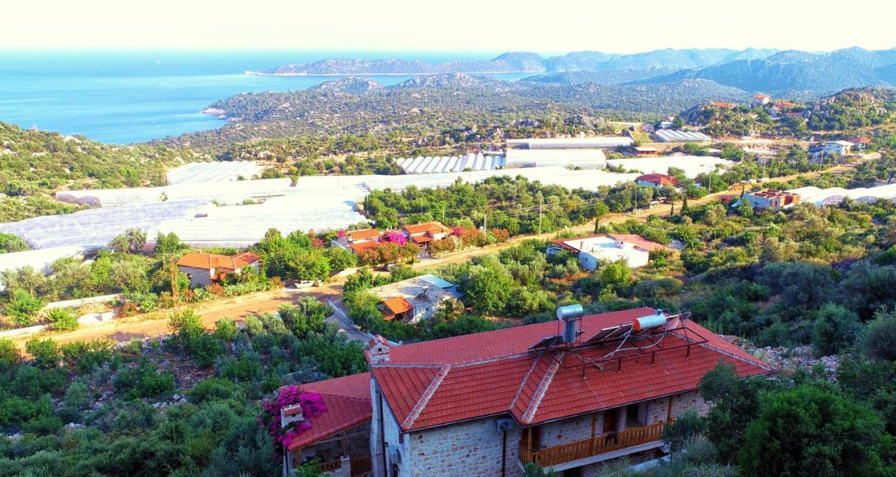 Istlada Tas Ev Apart - Kekova View Kapaklı Kültér fotó